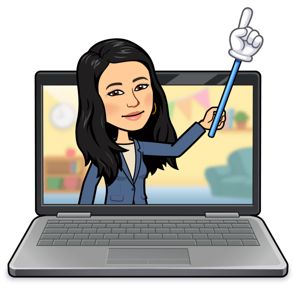 flipped bitmoji (24 x 24 in)